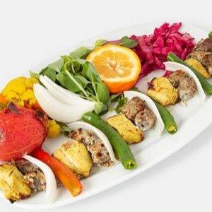 خوراک کباب قفقازی